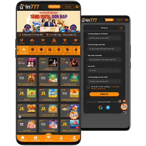 WIN777 cung cấp Tải App ứng dụng
